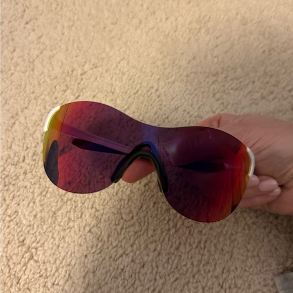 Oakley Sunglasses with White Frame - Picture 2 of 5